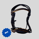 Sort elegant trense med kant