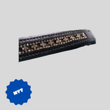 Sort trense med blomster bling bling