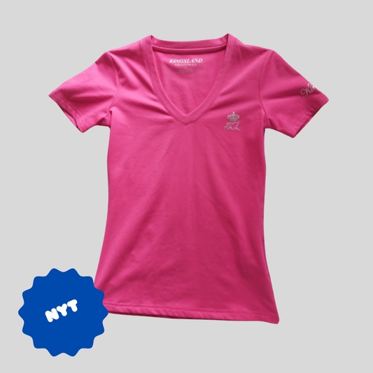 KINGSLAND Anissa traning shirt - PINK FUCHSIA