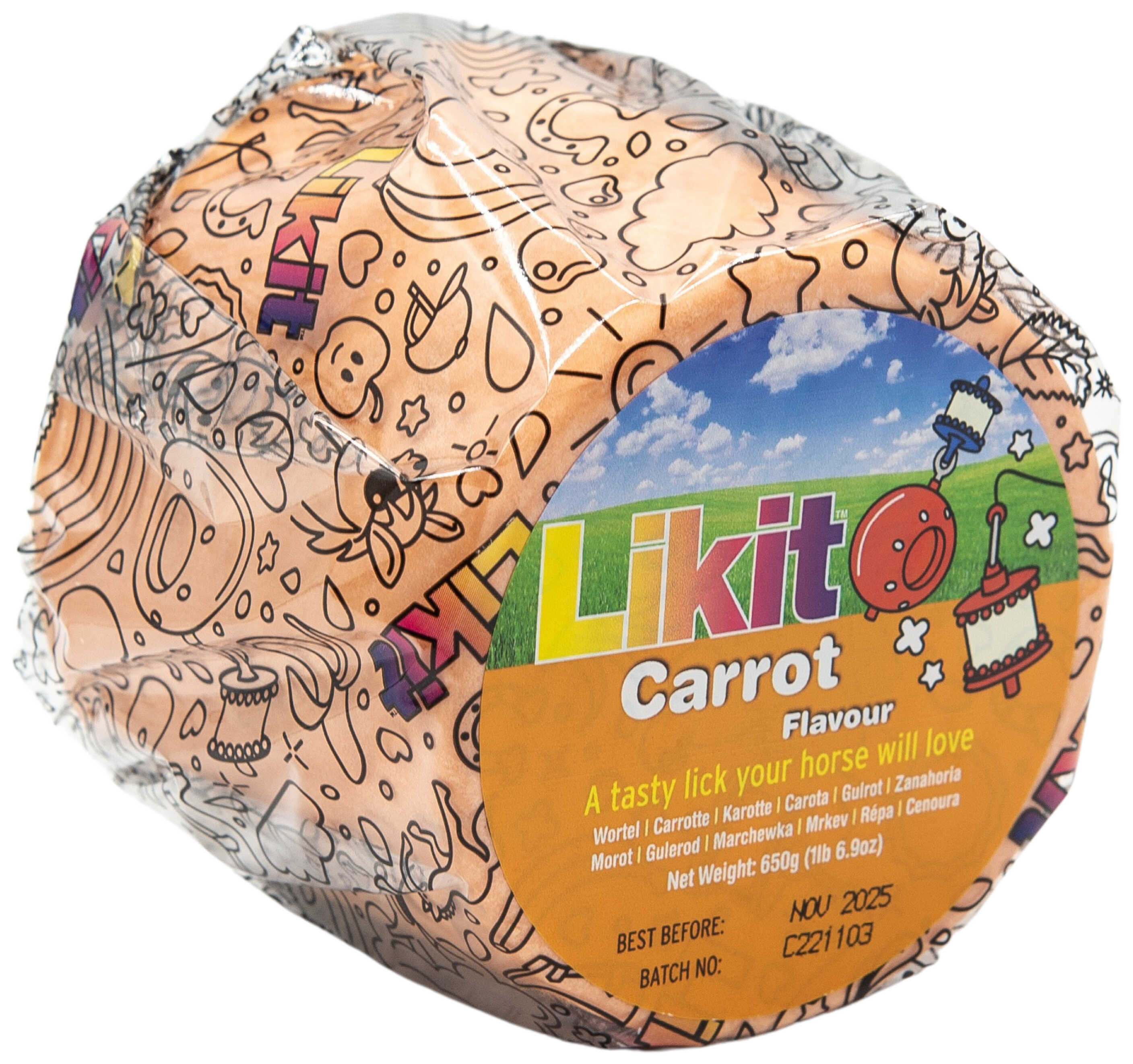 Likit sliksten - FLERE VARIANTER 625-650g
