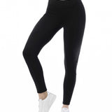 Equitheme rideleggings Brigitte med et fuldsæde silikone - Sort