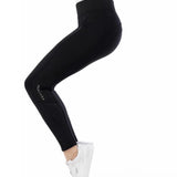 Equitheme rideleggings Brigitte med et fuldsæde silikone - Sort