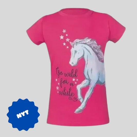 HKM Funnu Horses t-shirt - PINK