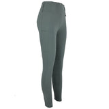 All Season Full Seat Riding Tights - Sage Green