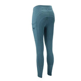 Woof Wear | Young Rider Riding Tights - Mineral Blue