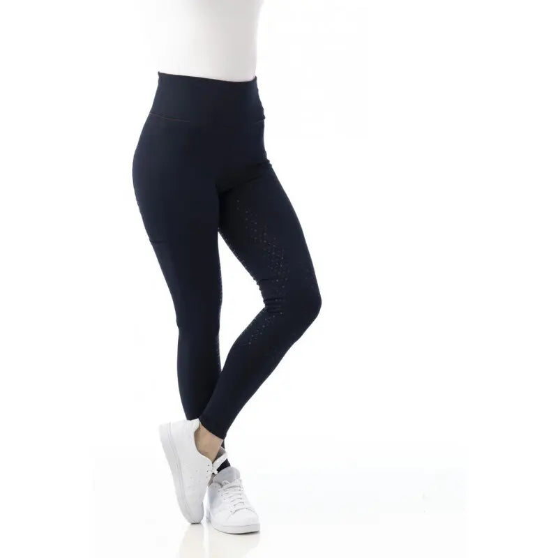 Equitheme Lyly ridebukser - fuld silikone grip