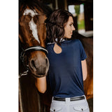 Equithème London kortærmet poloshirt - Navy